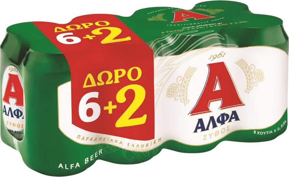ΑΛΦΑ 3*(8*330 ML) (6+2)