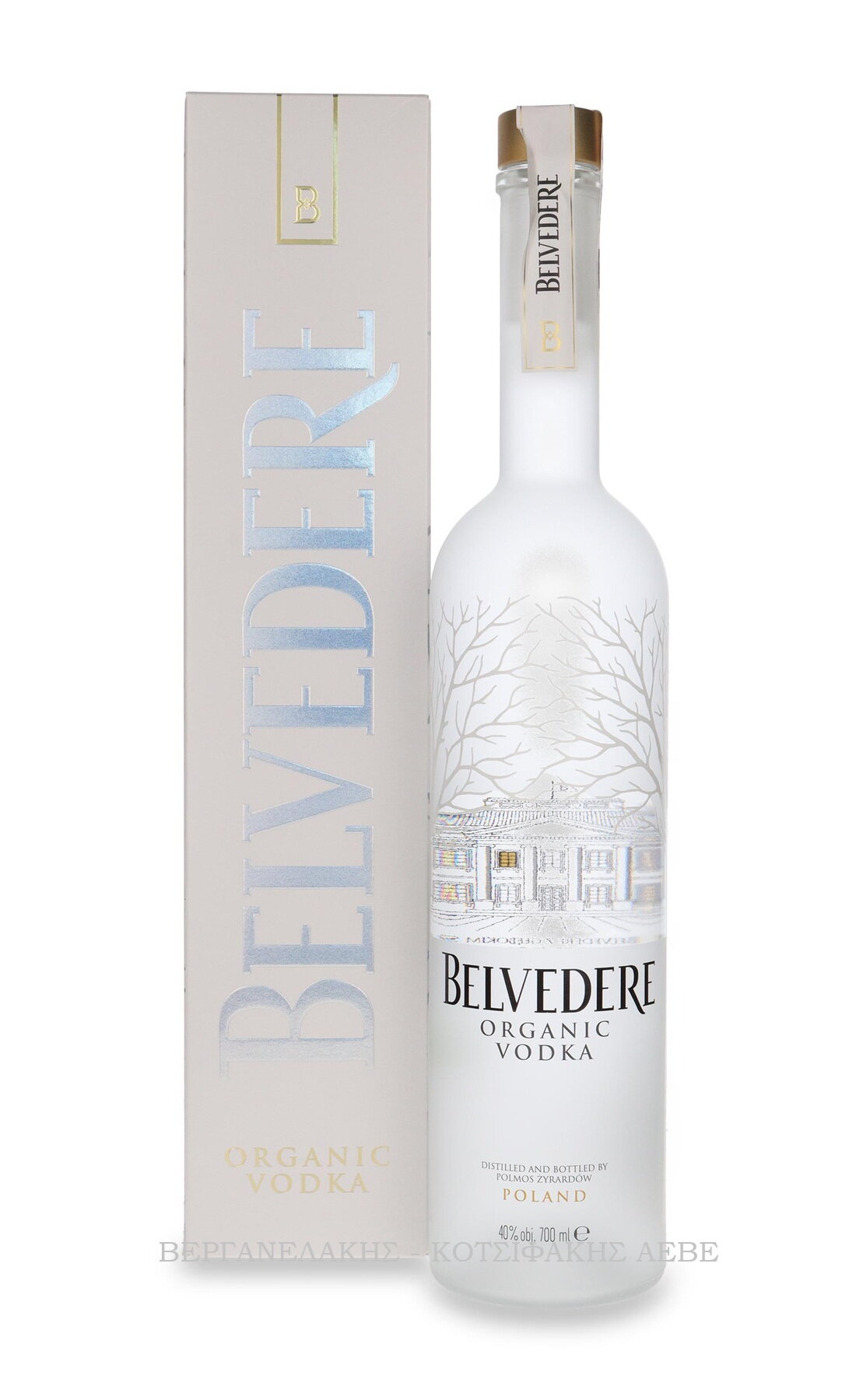 BELVEDERE PURE ORGANIC BIO VODKA 700 ML