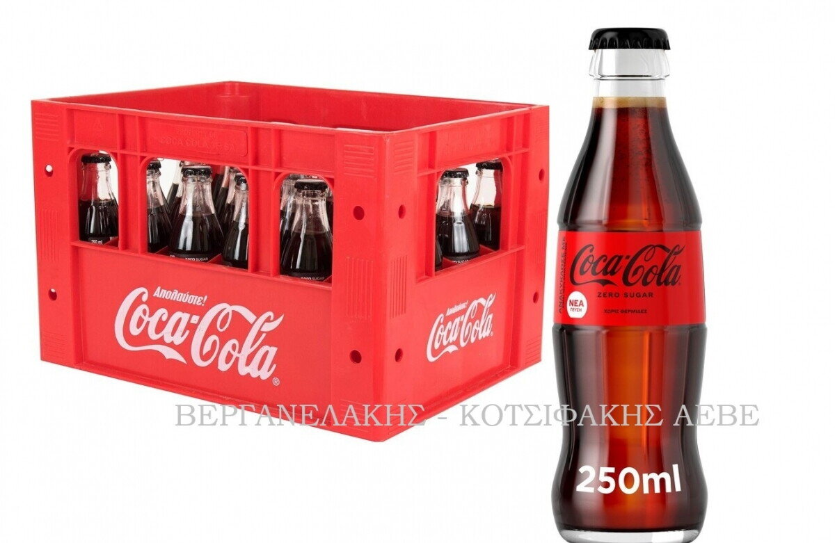 COCA COLA ZERO (24*250 ML)