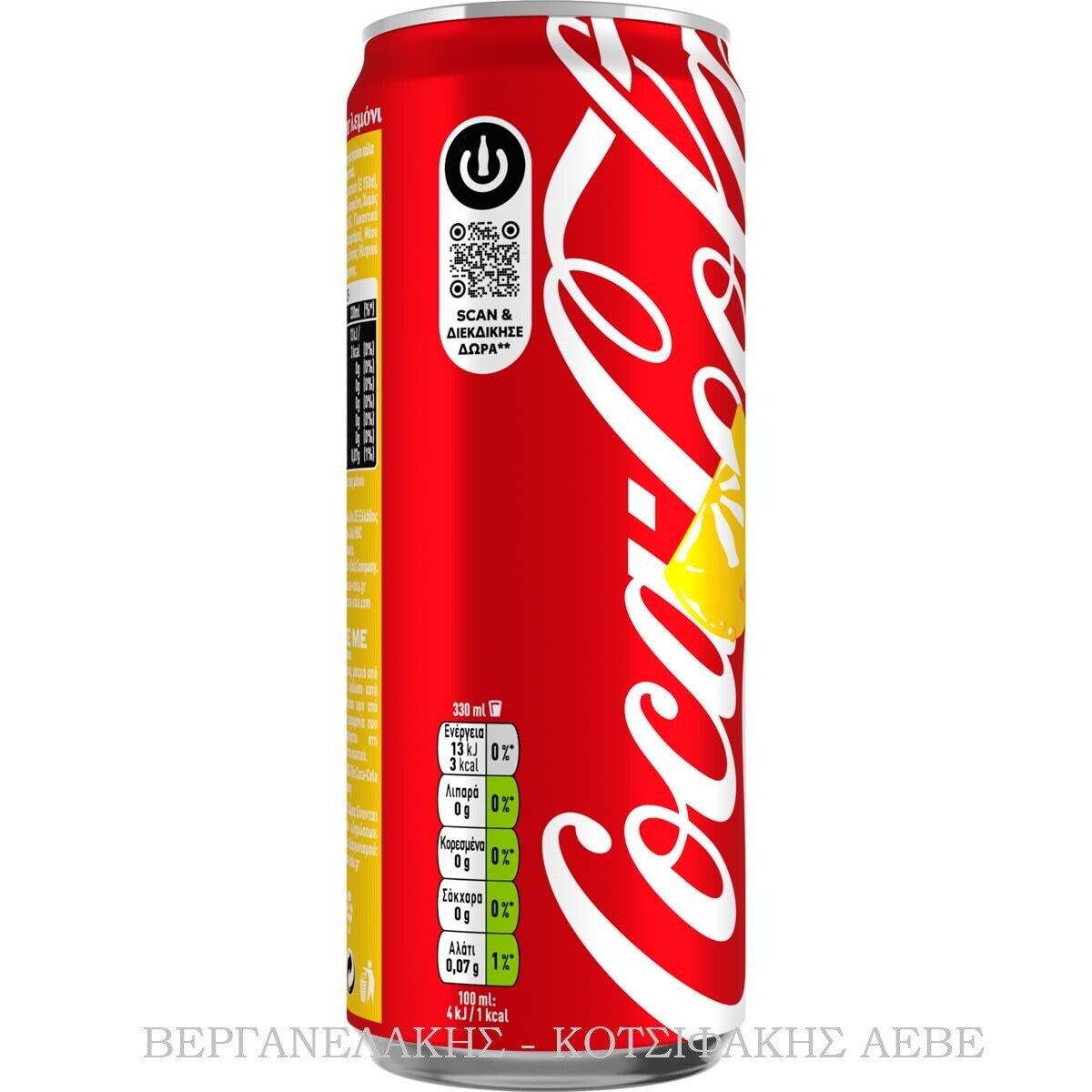 COCA COLA ZERO ΛΕΜΟΝΙ 4*(6*330 ML)