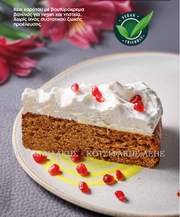 VEGAN CARROT CAKE (10*120 GR)