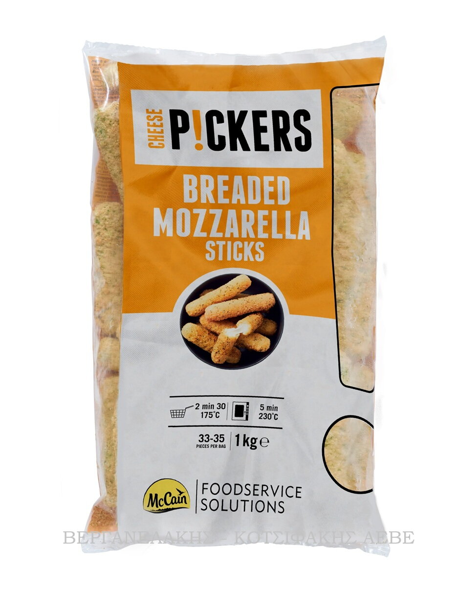MOZZARELLA BREADED STICKS 1 KG
