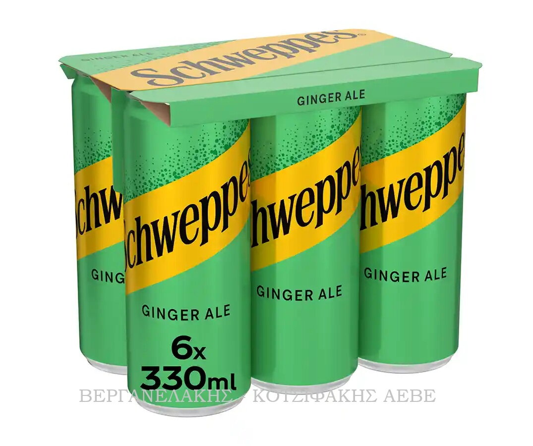 SCHWEPPES GINGER ALE 6*(4*330 ML)