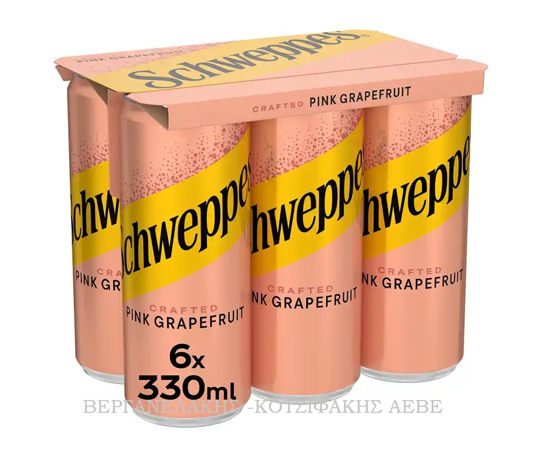 SCHWEPPES PINK GRAPEFRUIT  4*(6*330 ML)
