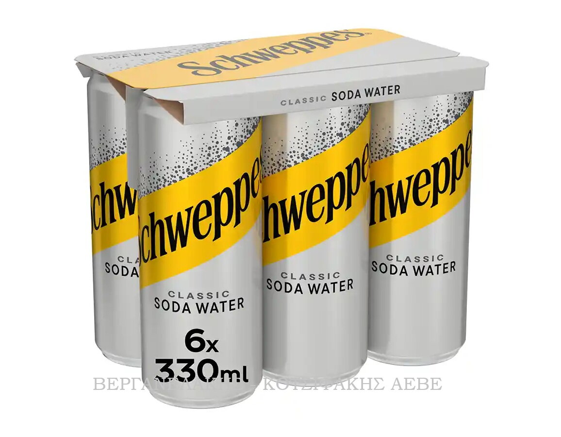 SCHWEPPES ΣΟΔΑ 4*(6*330 ML)