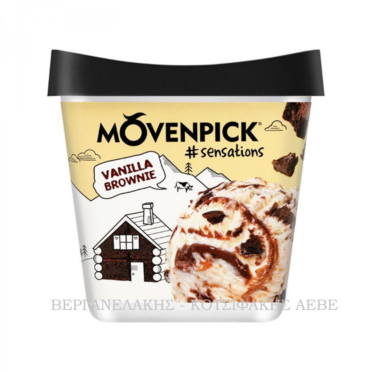 MOVENPICK VANILIA BROWNIE 900 ML