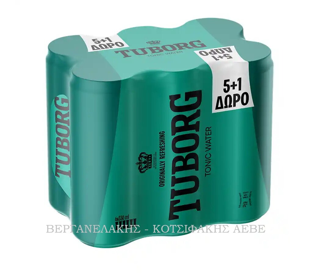 TUBORG TONIC 4*(6*330 ml) (5+1)