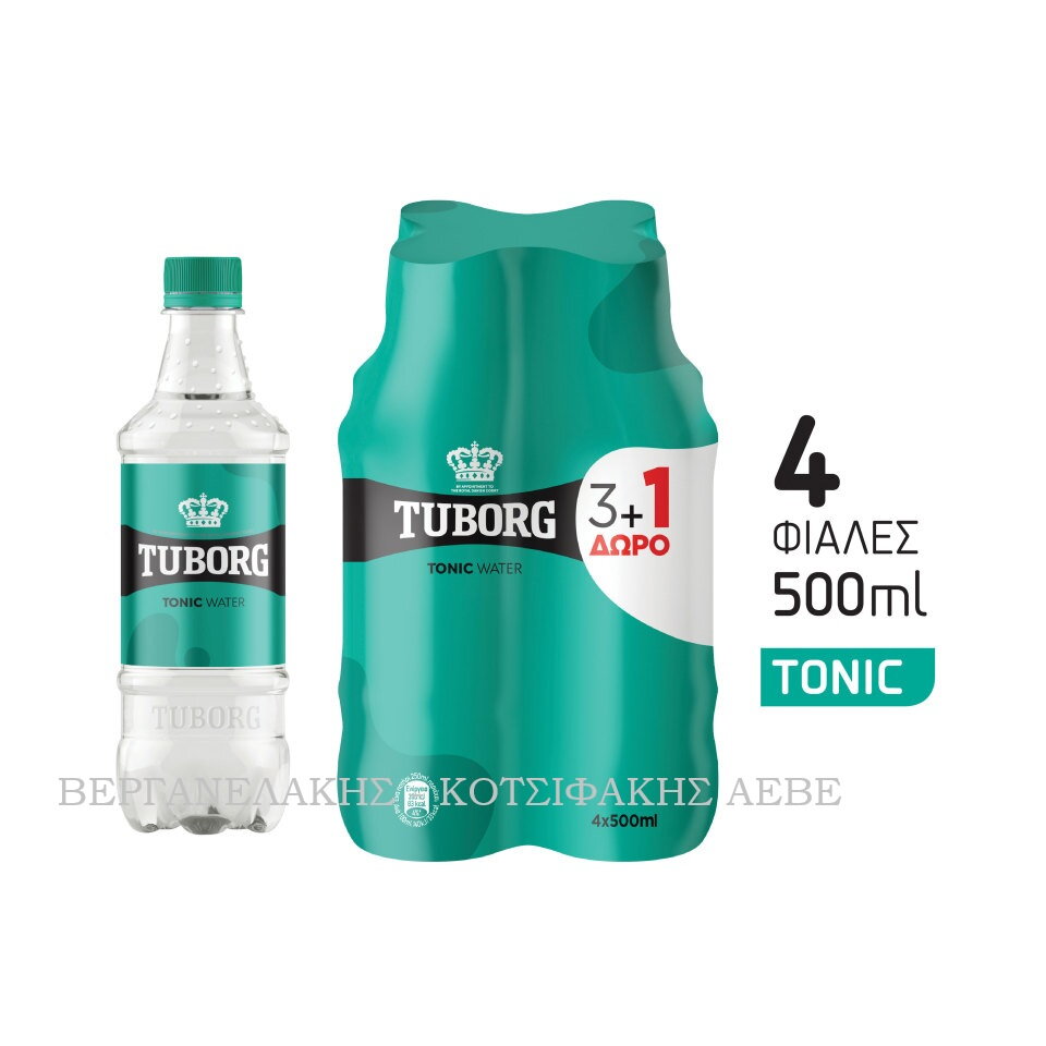 TUBORG TONIC 6*(4*500 ML) (3+1)