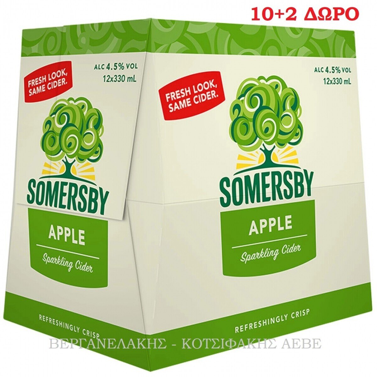 SOMERSBY APPLE (12*330 ML) (10+2) OW